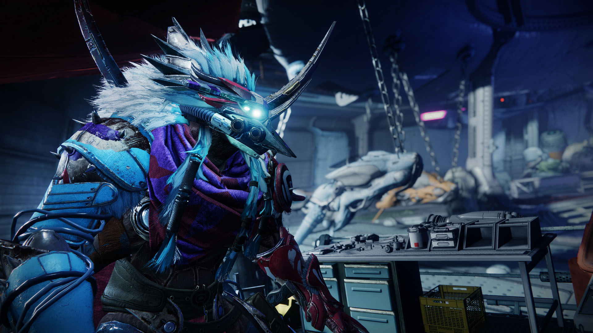 Images from Destiny 2's renegades expansion