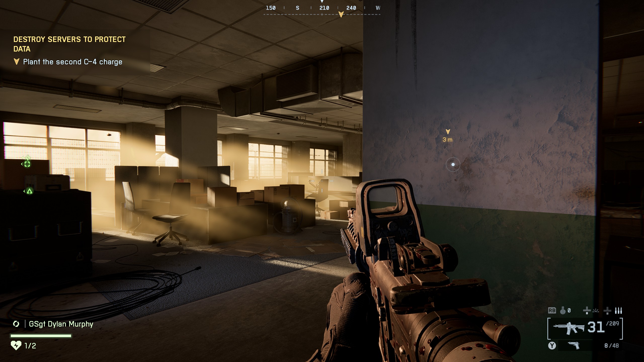 B6 dog tag locations - C4 pillar