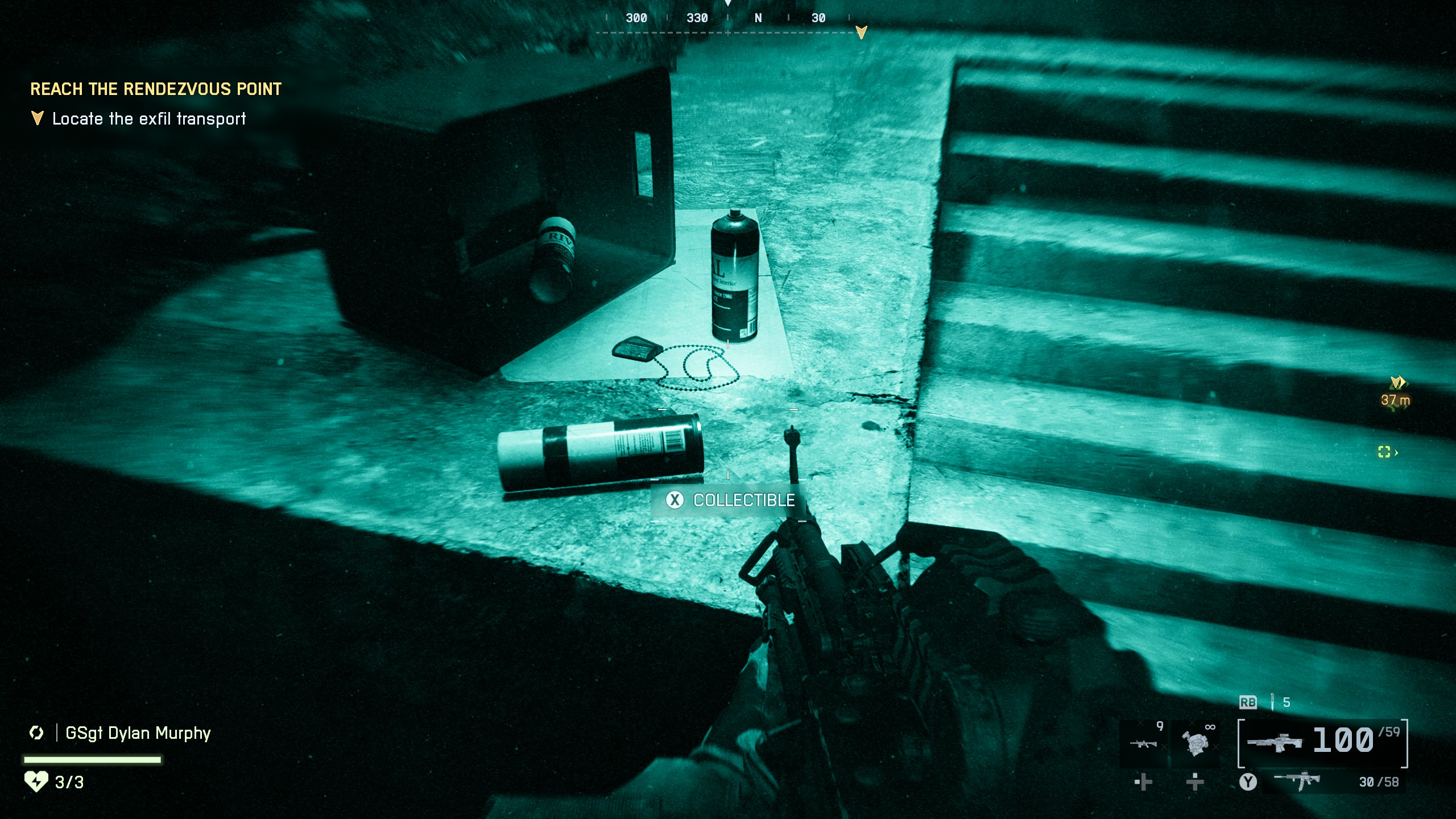 B6 dog tag locations - 2nd Night Raid dog tag