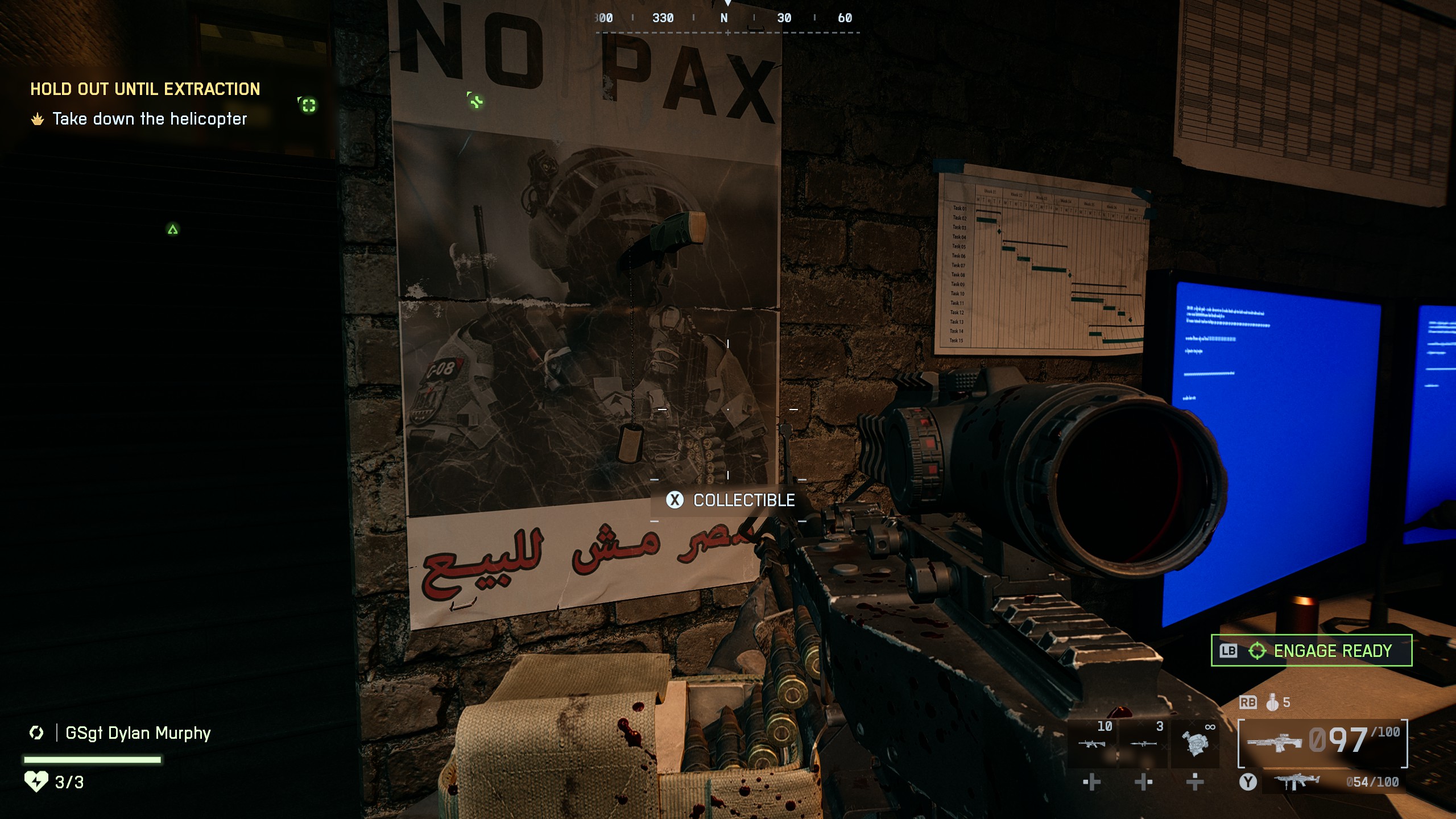 B6 dog tag locations - 4th Night Raid dog tag