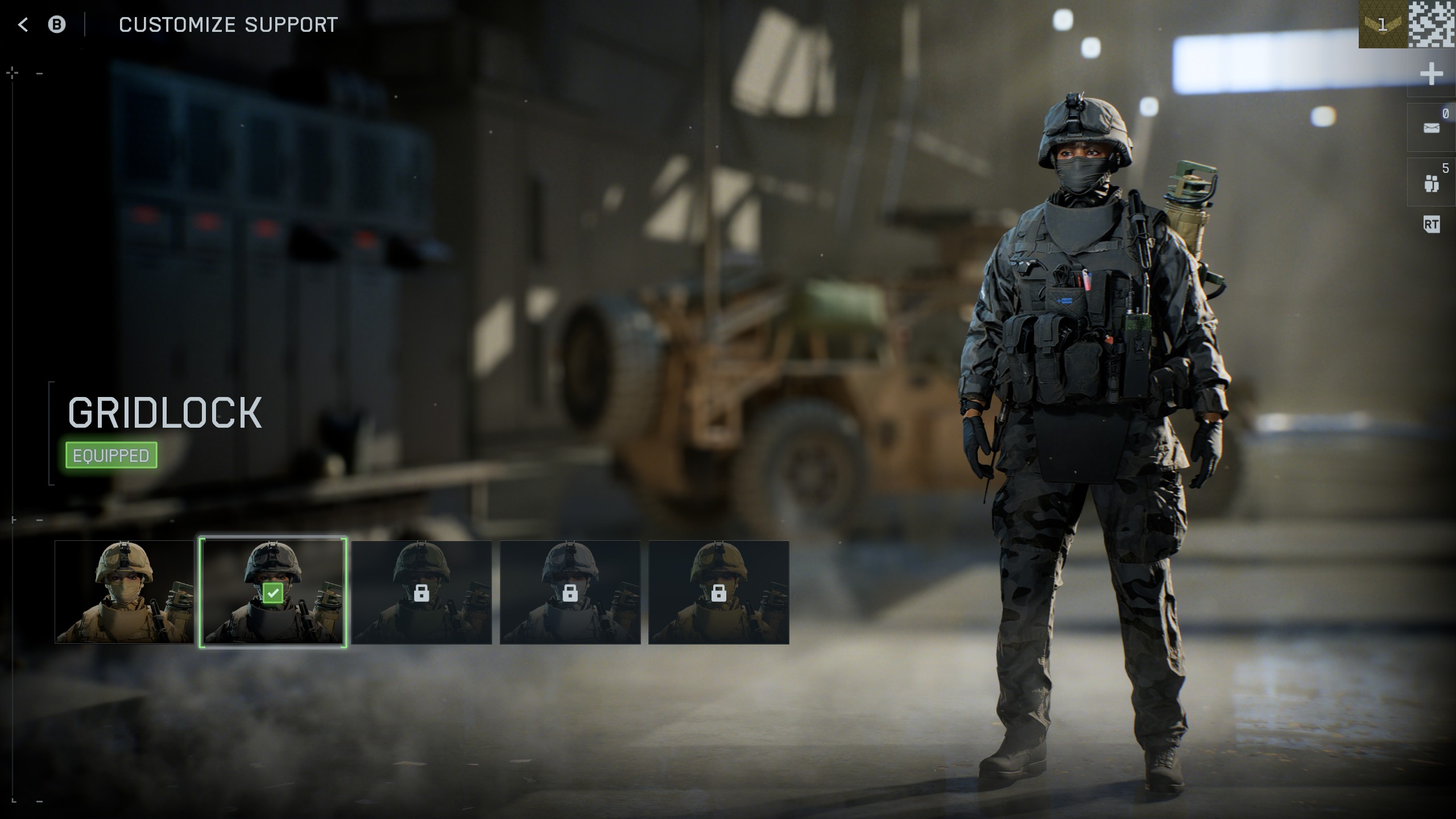 B6 dog tag locations - Gridlock Support