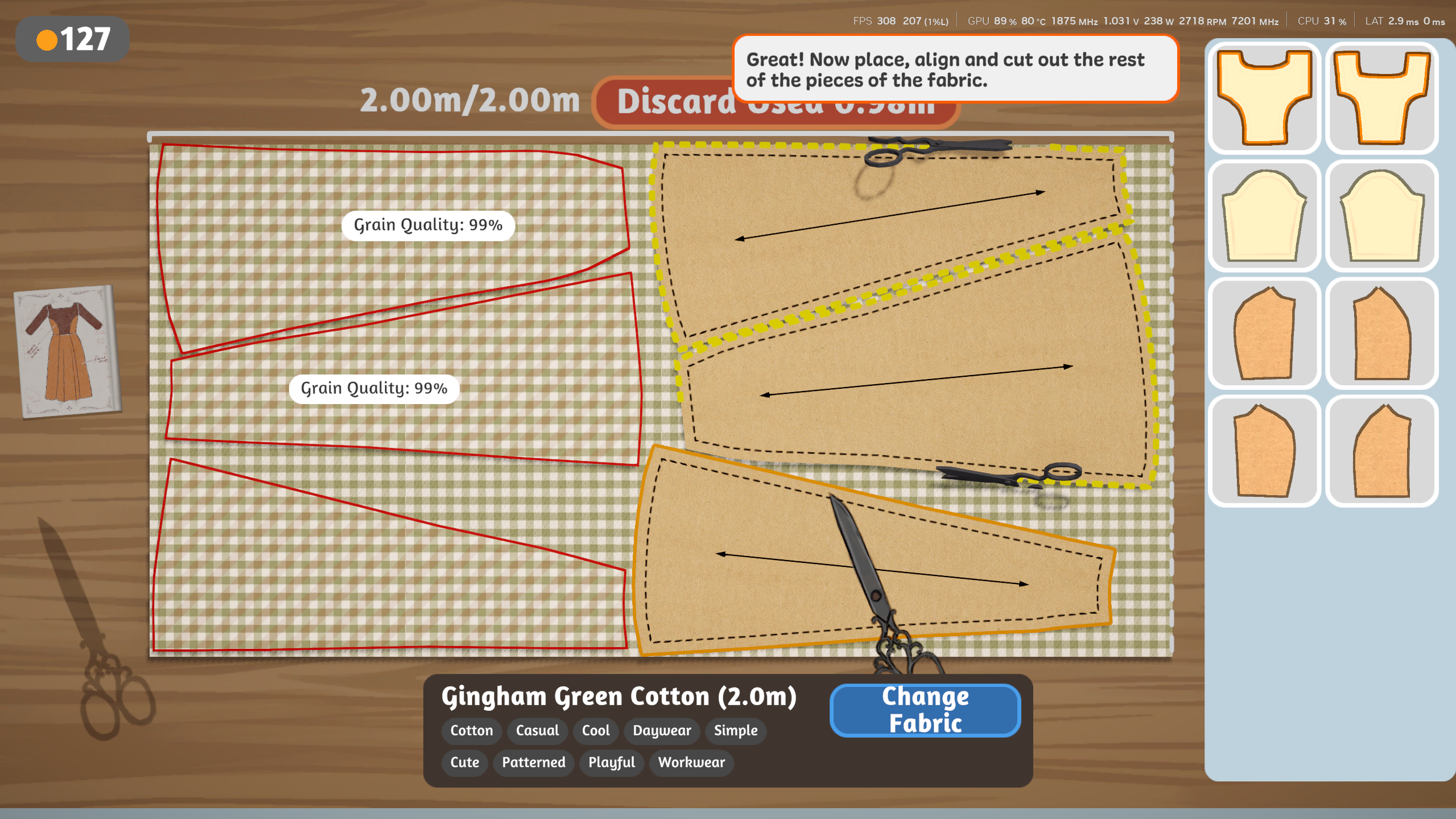 Dressmaker screenshots