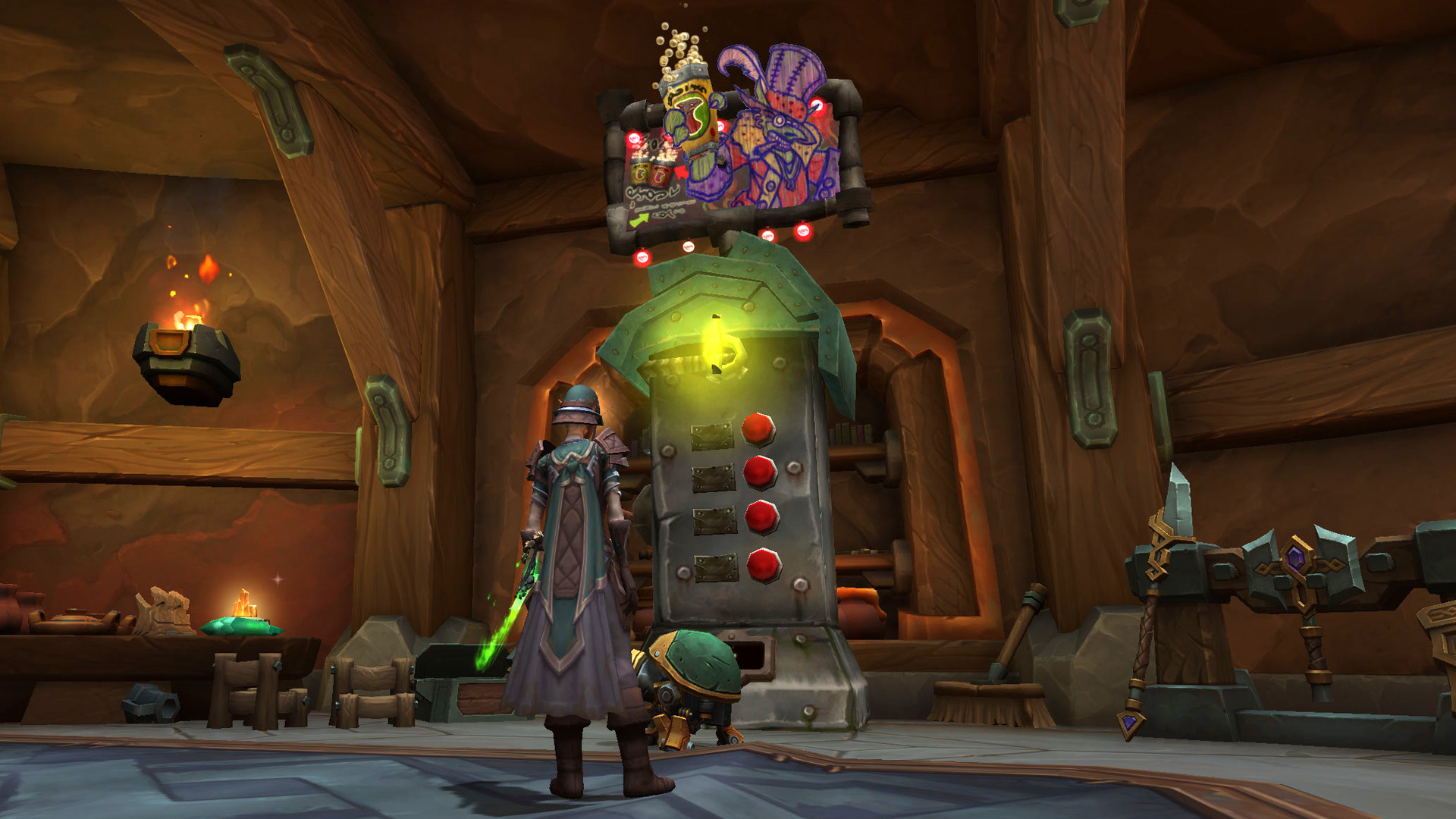 WoW Kaja Cola machine