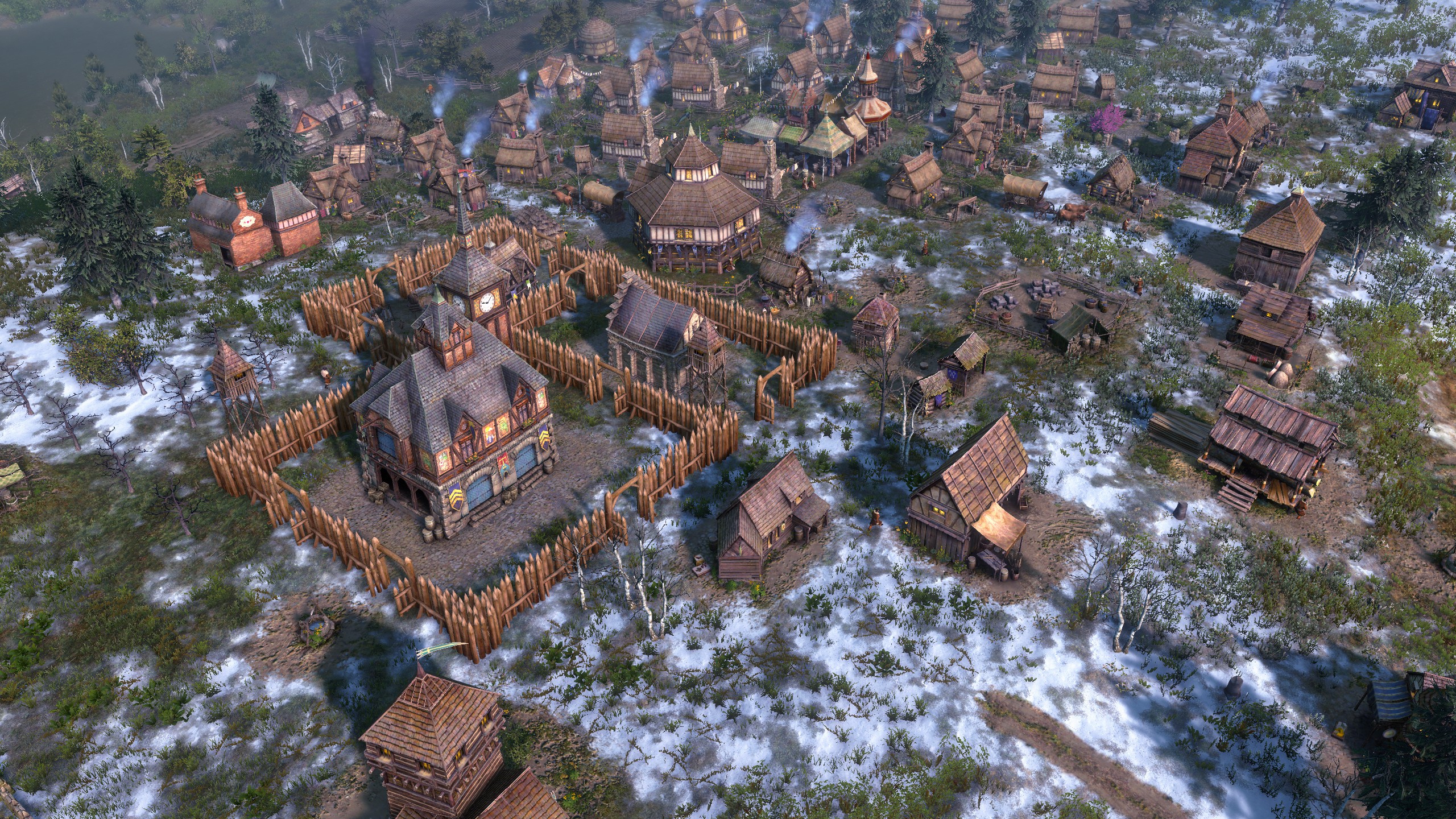 A medieval city