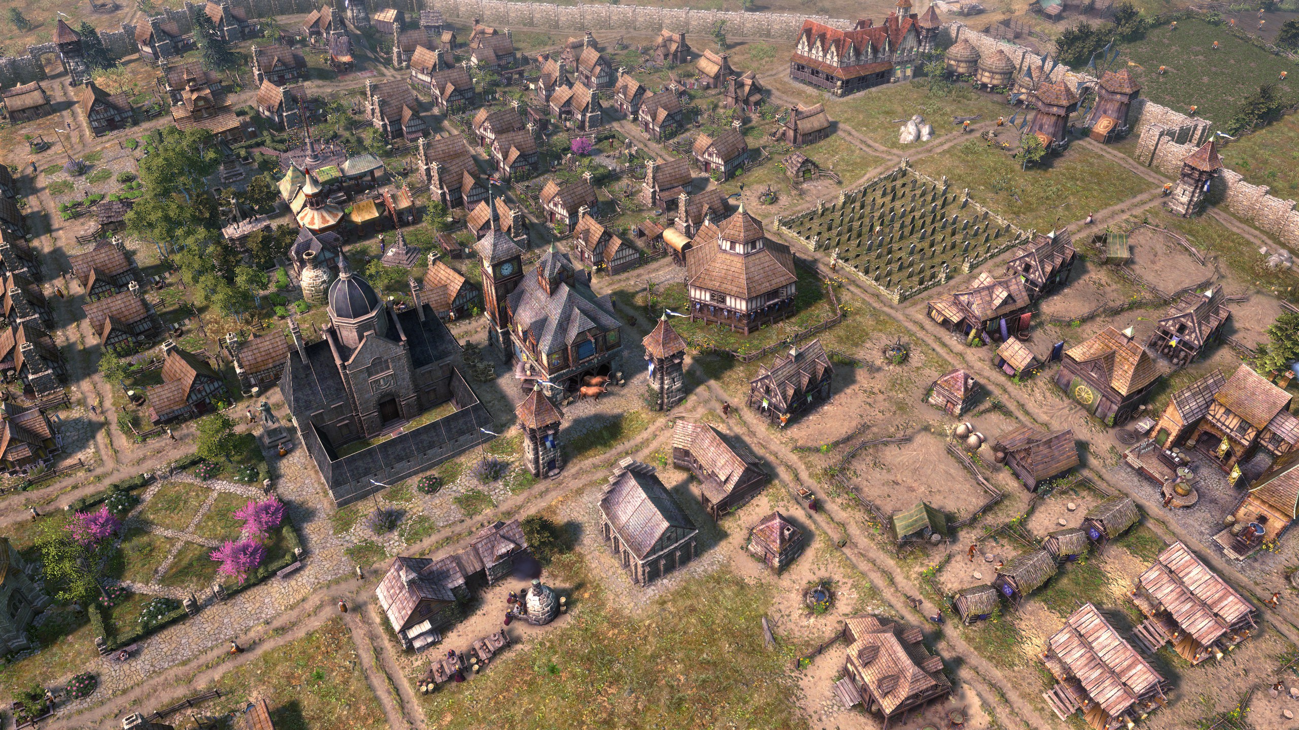 A medieval city
