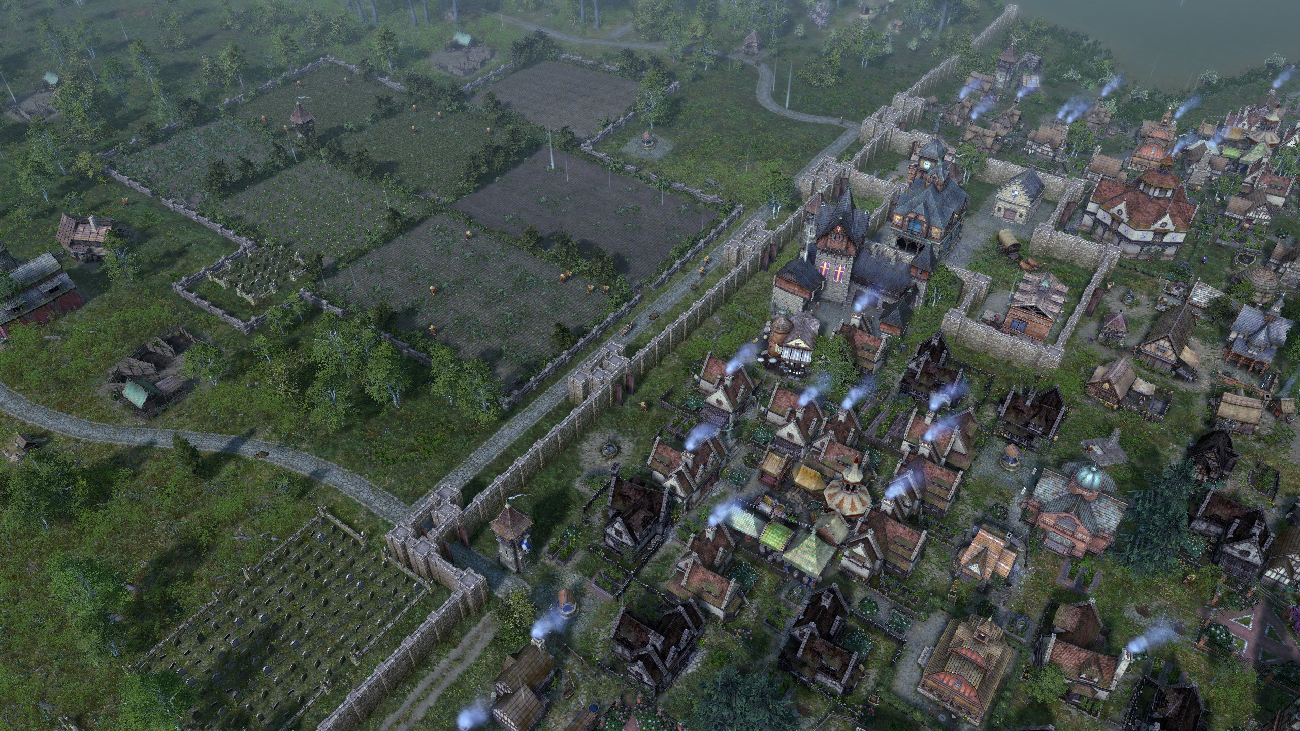 A medieval city