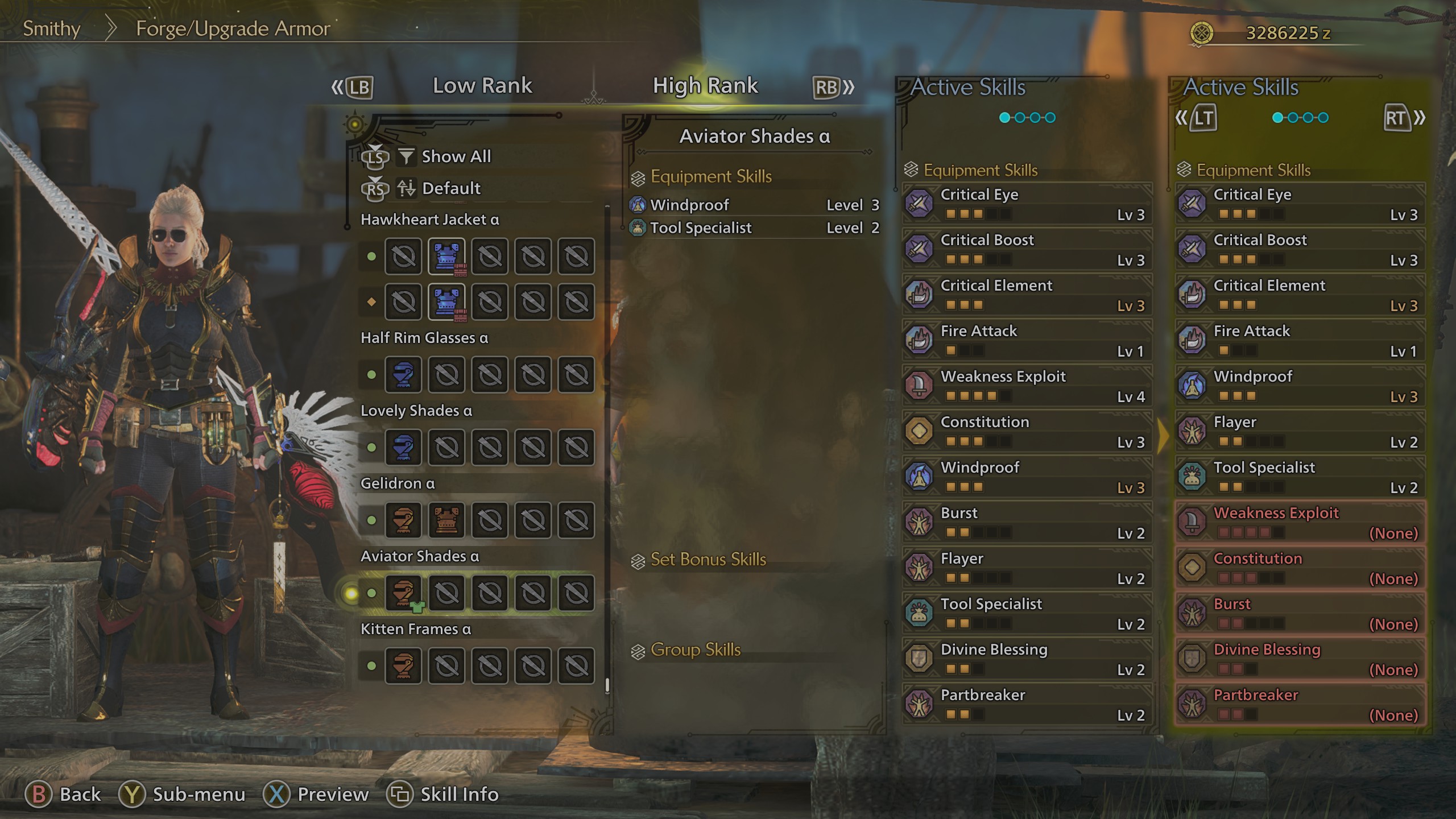 Monster Hunter Wilds Dreamspell armor - Aviators