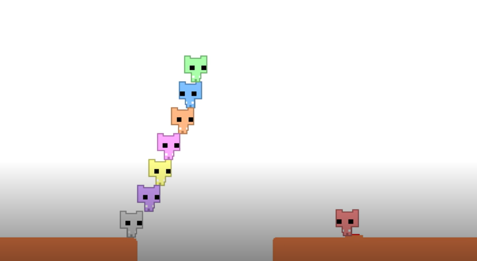 Pico Park gremlin tower