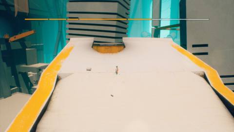 Motorslice is a shot of liquid nostalgia for the PS1-era action platformers I was too young to play—with a dash of Shadow of the Colossus in there for good measure