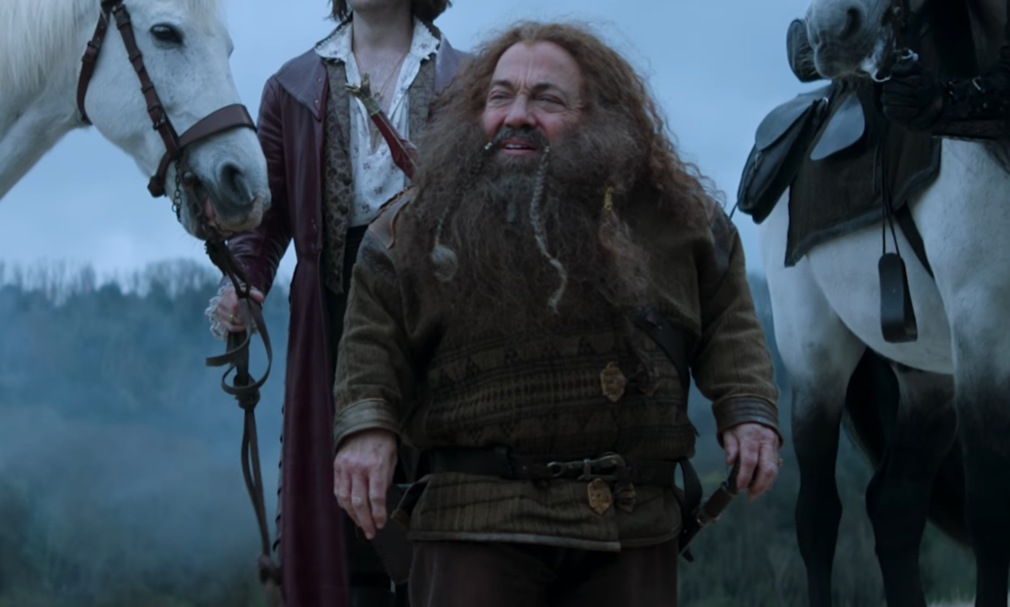 Danny Woodburn as Zoltan Chivay in The Witcher season 4 on Netflix