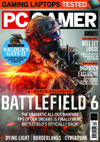 PC Gamer magazine’s new issue is on sale now: Battlefield 6