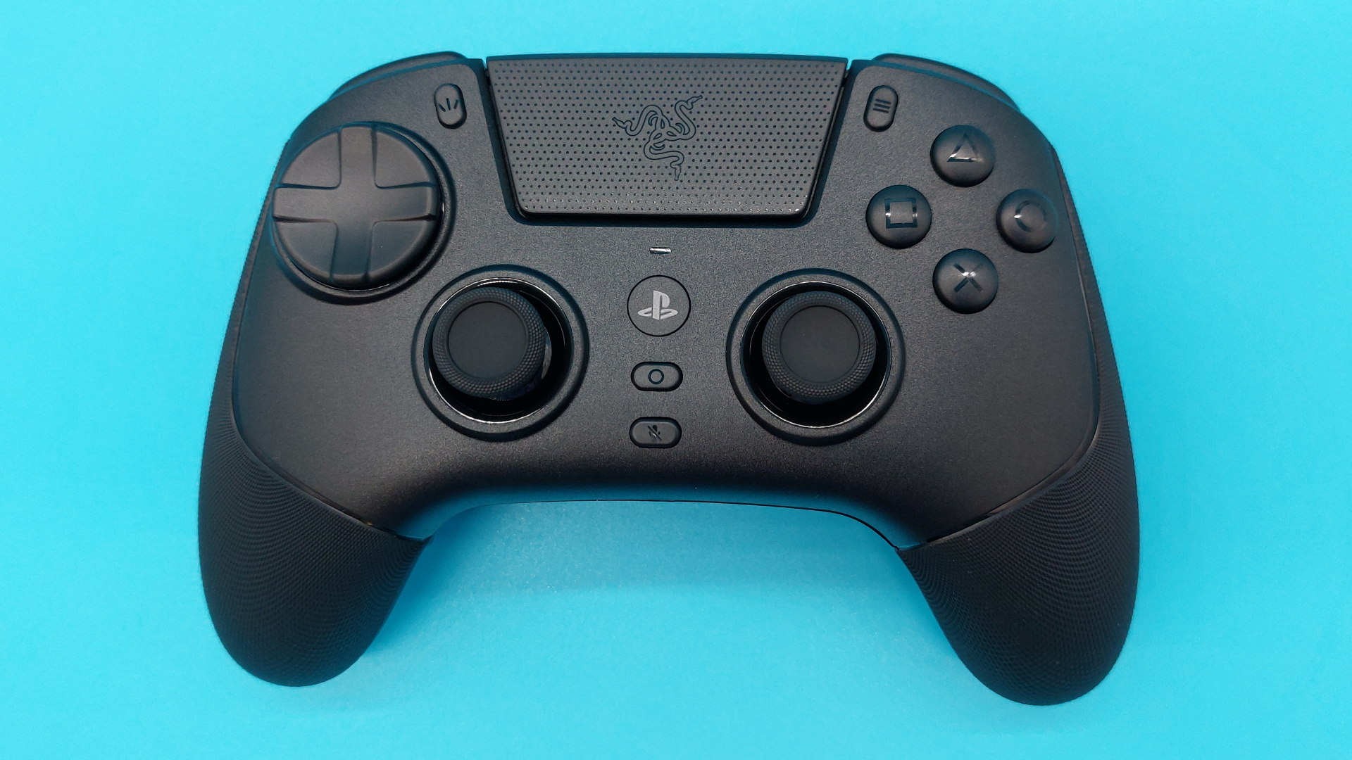 The Razer Raiju V3 Pro wireless controller seen from various angles.