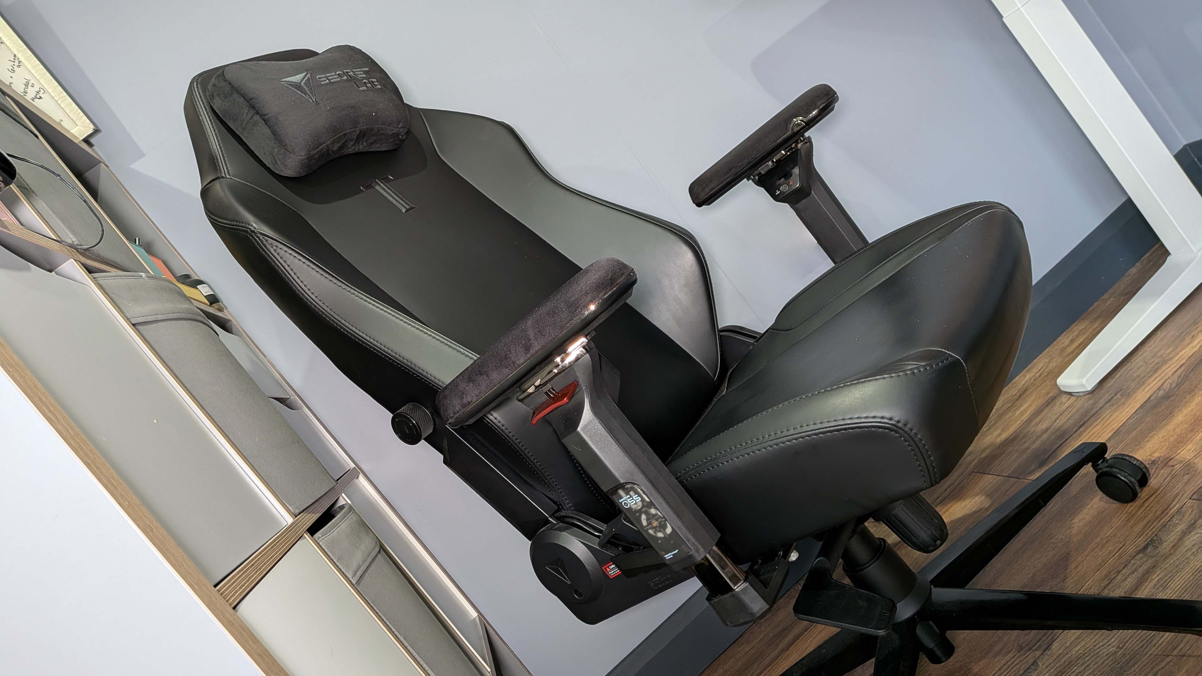 Secretlab InfinitePrecision Armrests on a Titan Evo NanoGen edition gaming chair