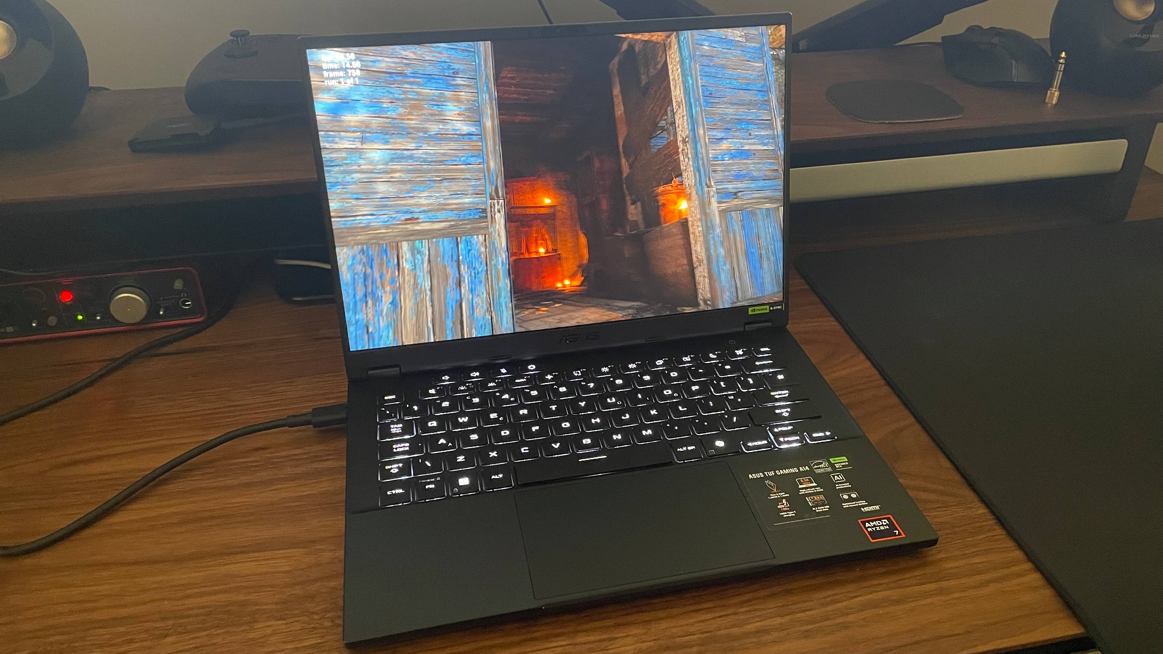 Asus TUF A14 (2025) gaming laptop with RTX 5060 GPU