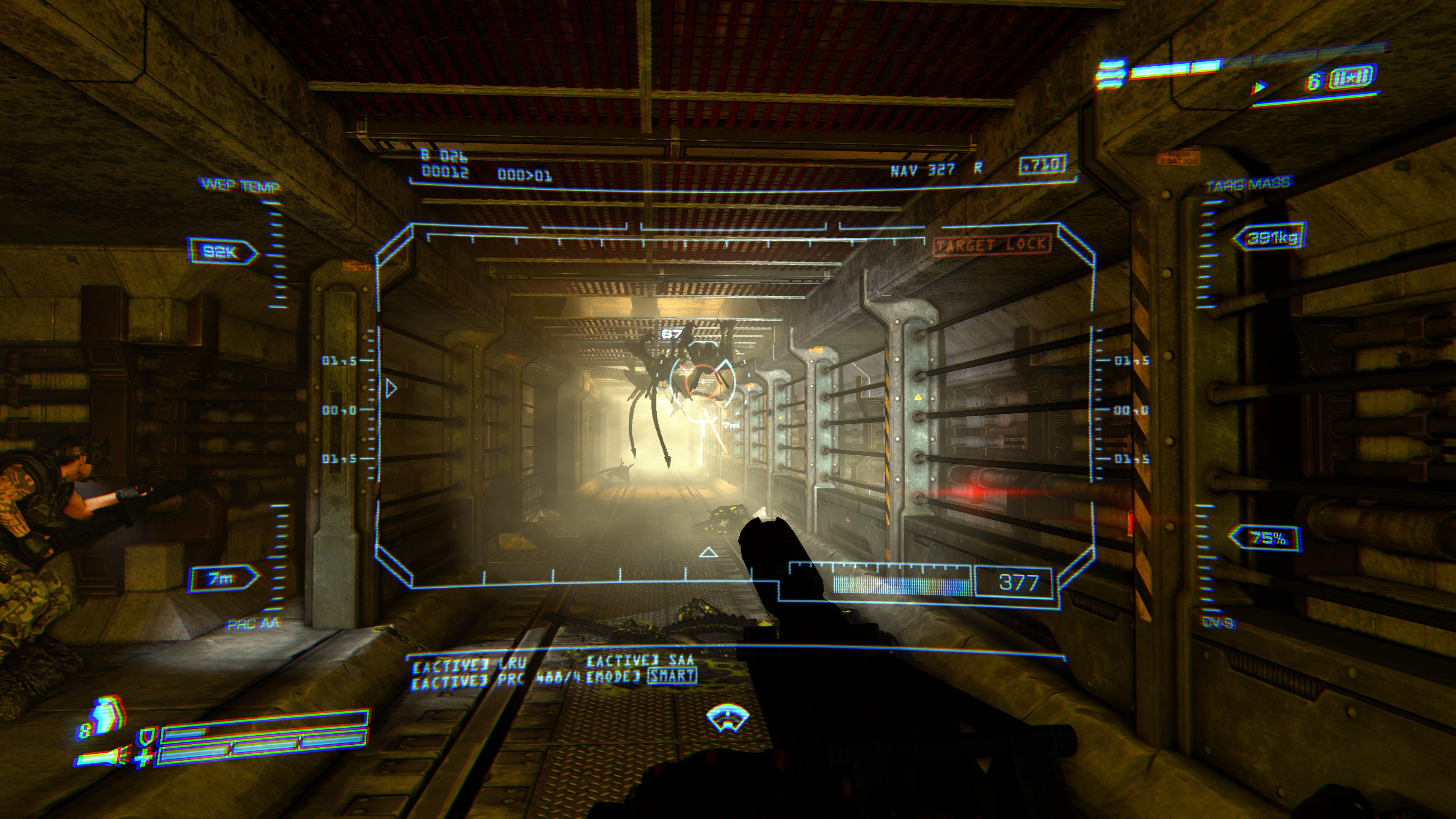 Aliens: Colonial Marines with the overhaul mod
