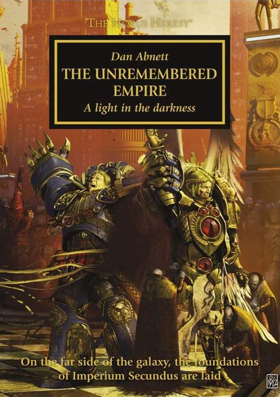 The cover of The Unremembered Empire, by Dan Abnett
