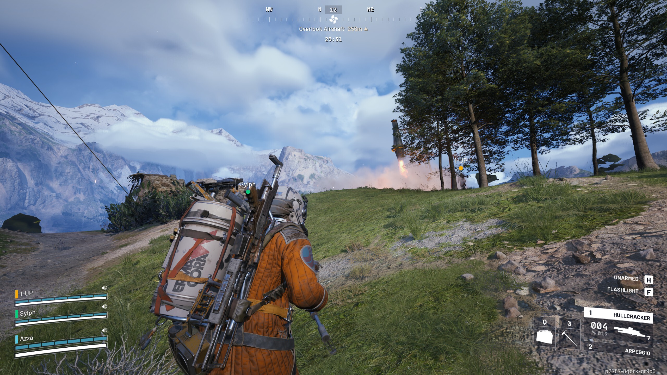 Watching a rocket land