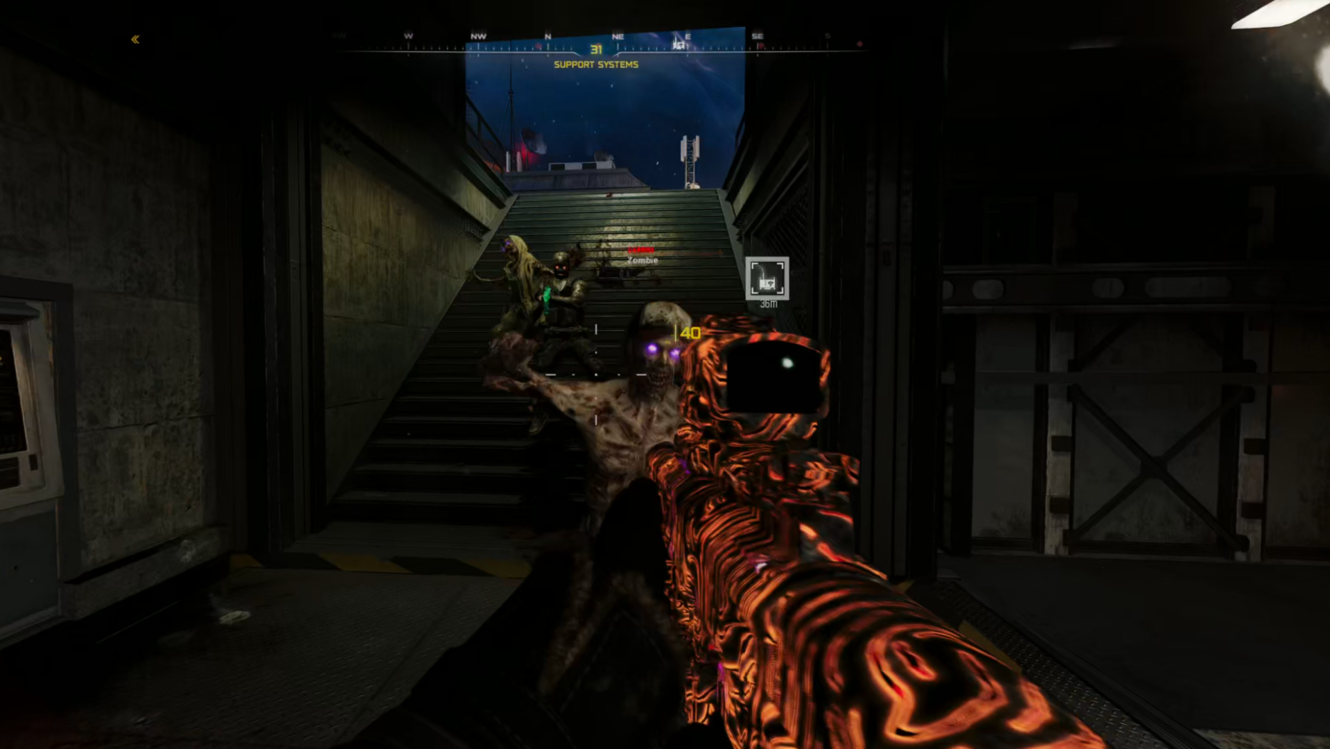 Black Ops 7 Ashes of the Damned - Aether Barrel Scan