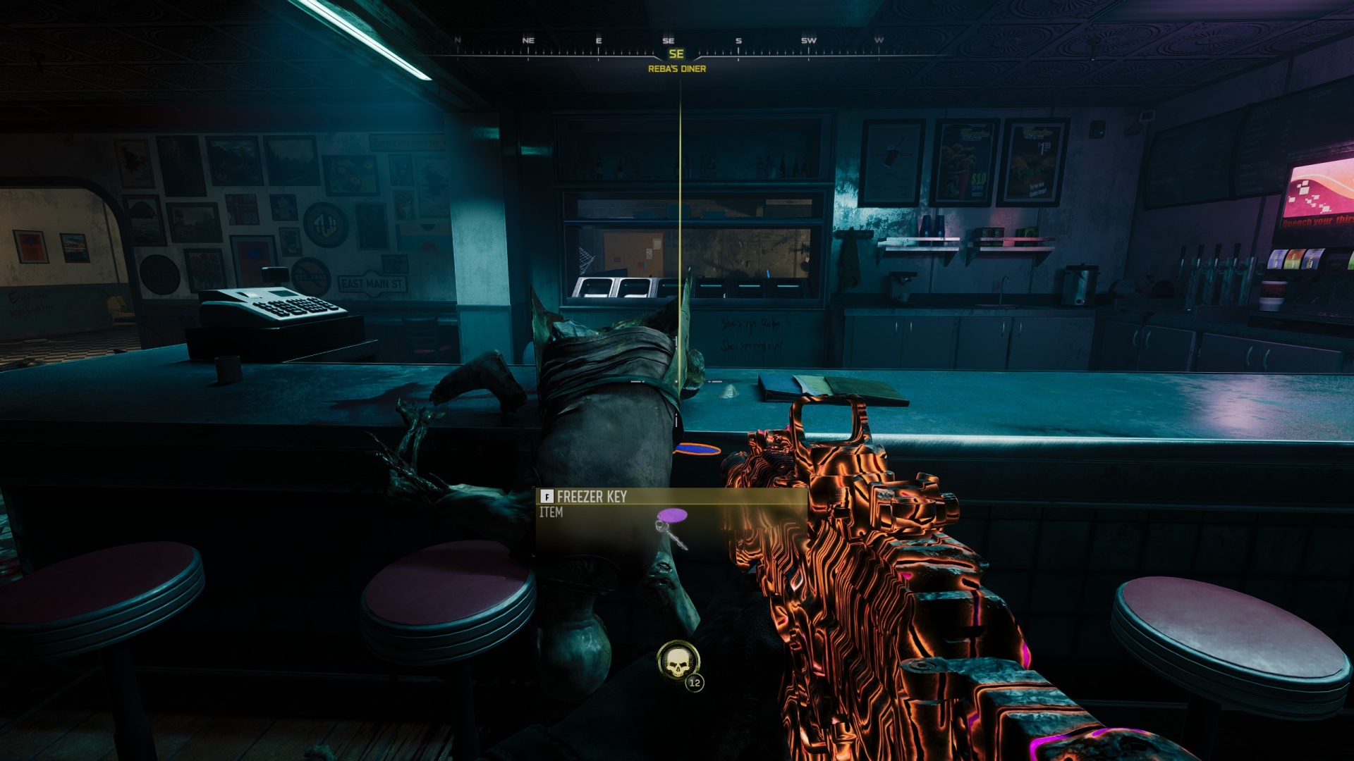 Black Ops 7 Ashes of the Damned - Freezer Key