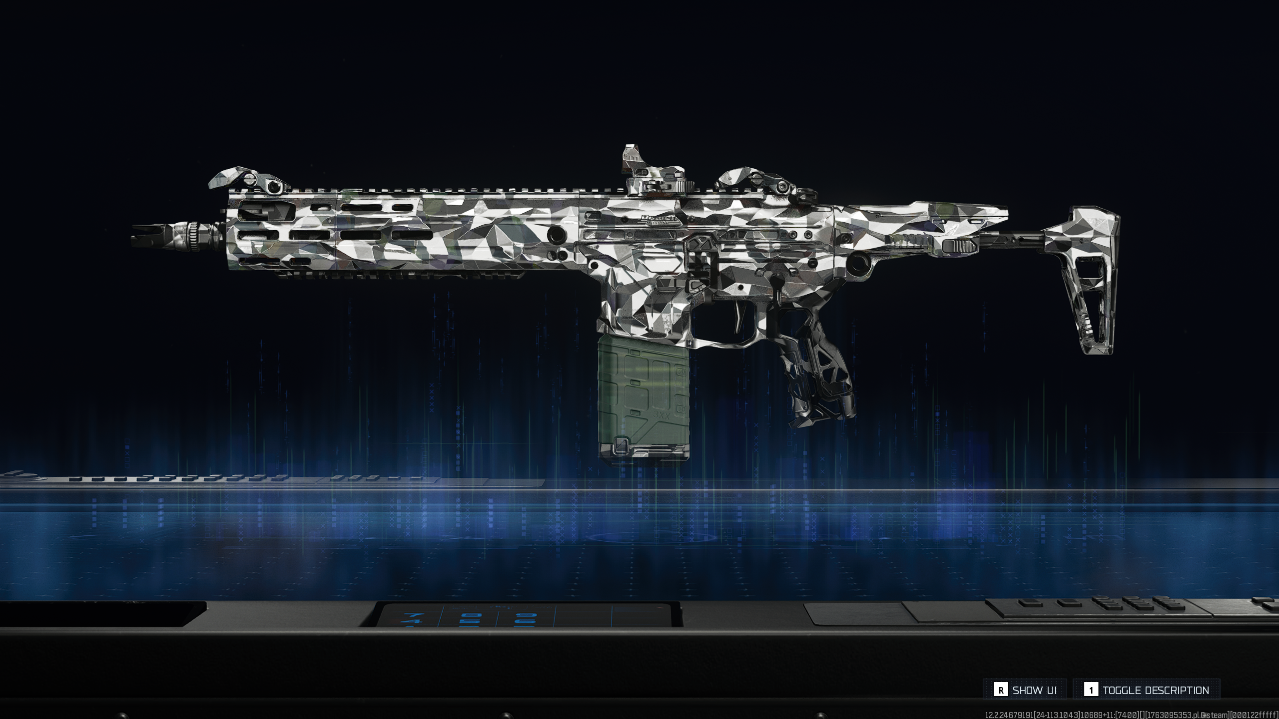 Black Ops 7 Mastery Camos: The Arclight camo on the M15 MOD 0 assault rifle.