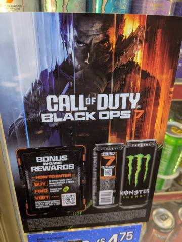 I switched to zero sugar energy drinks in 2025 and now tracking down Call of Duty double XP is more annoying and less tasty