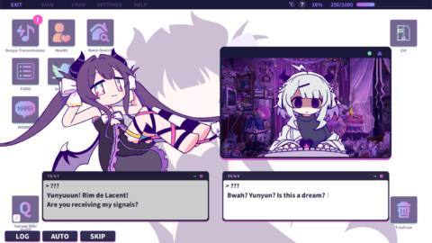 I’m going gaga for this rhythm game where a psychotic anime girl is trying to convert me to the ways of her 2D waifu one deranged song at a time