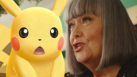 No, Dawn French isn’t eating Pokémon in the new M&S Christmas ad