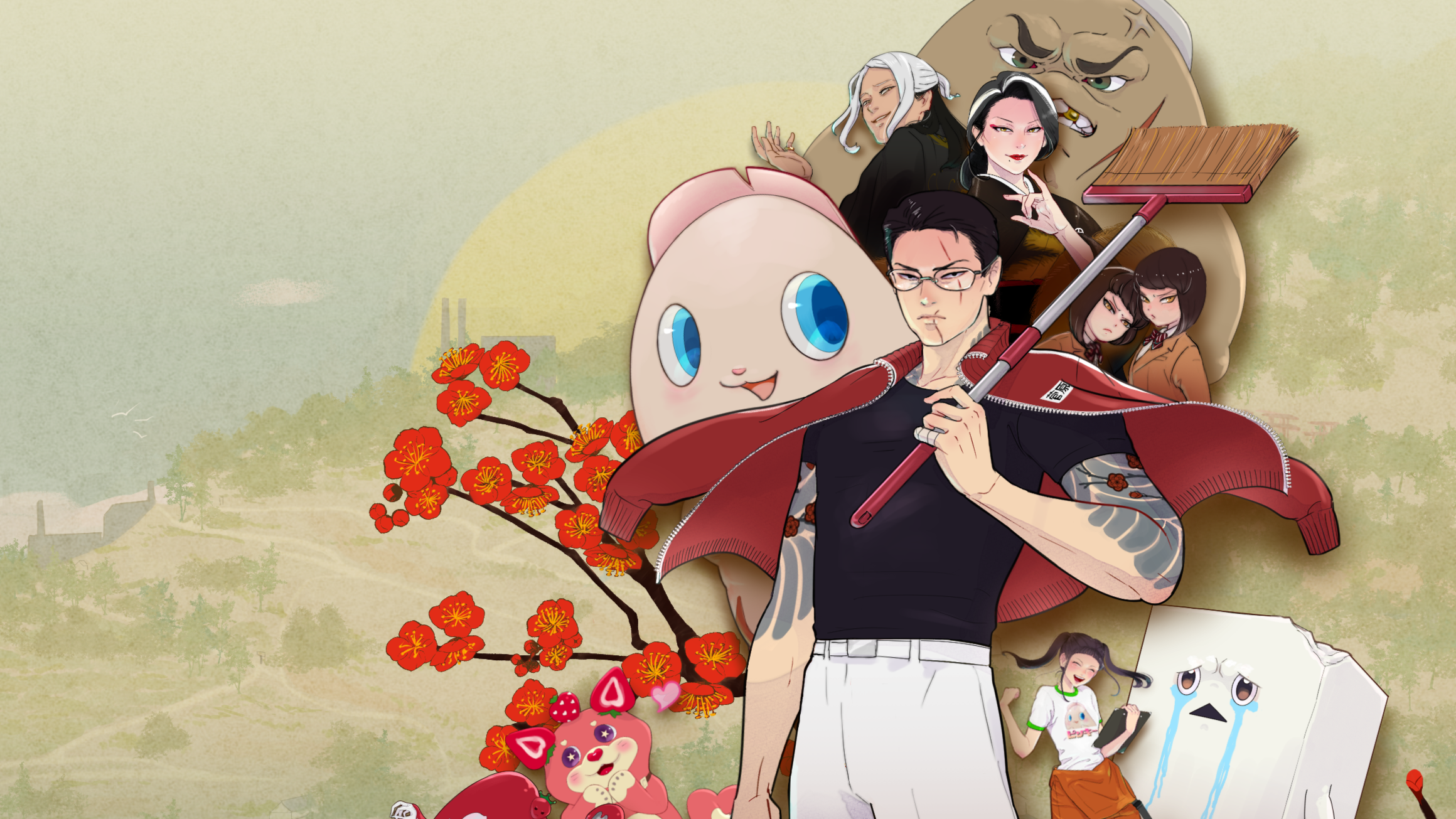 Promise Mascot Agency art