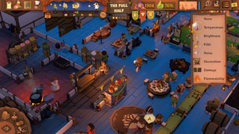 Tavern Keeper’s early access is already a crunchy management sim, a cosy blanket, an interior decor game, and a furniture designer all at once