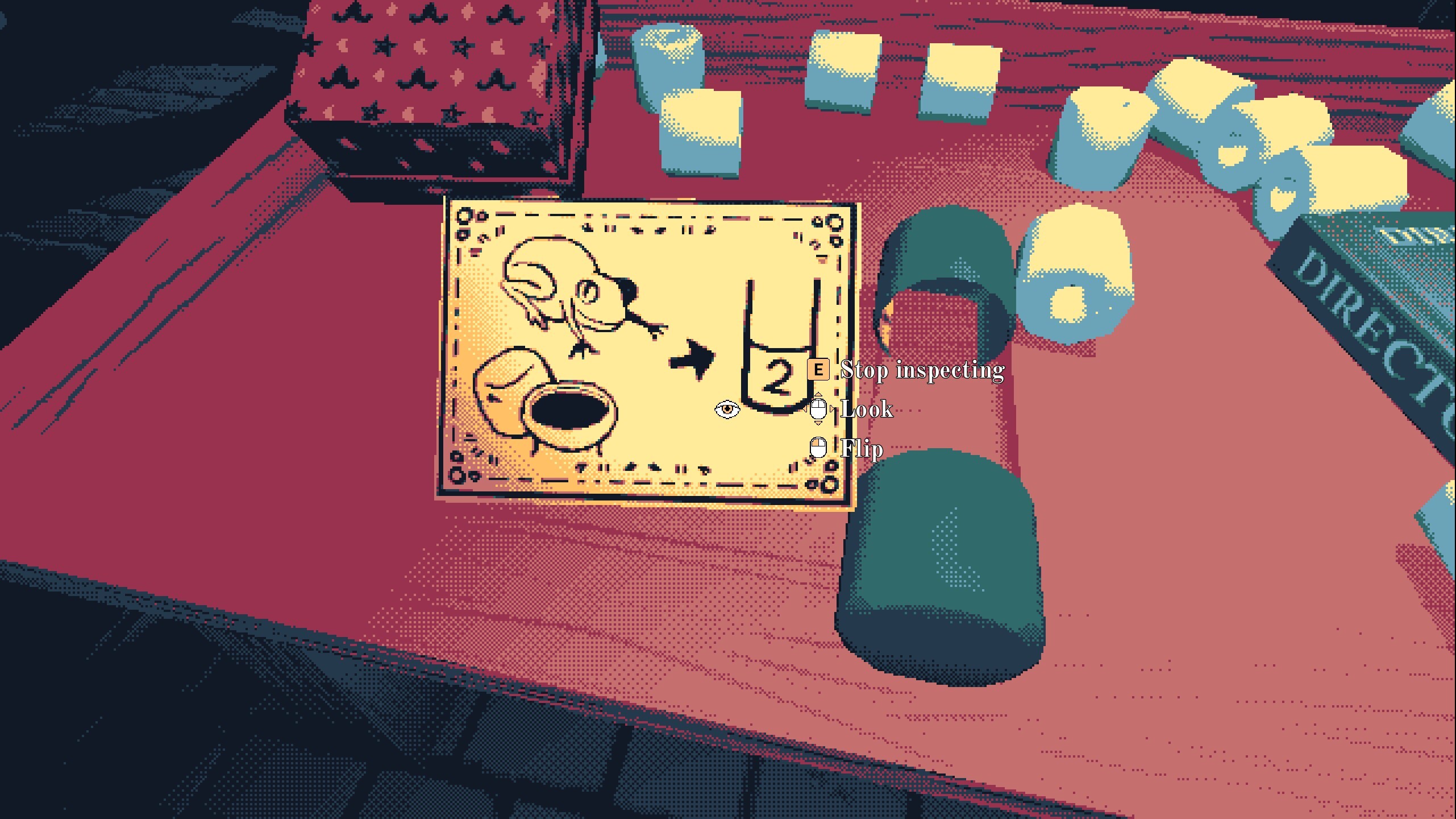 Complicated frog instructions