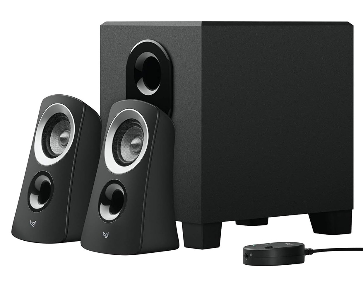 Logitech Z313 multimedia speaker system with subwoofer