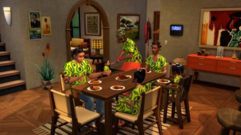 The Sims 4’s latest free update broadens representation by adding West African-inspired food, clothes, and furniture