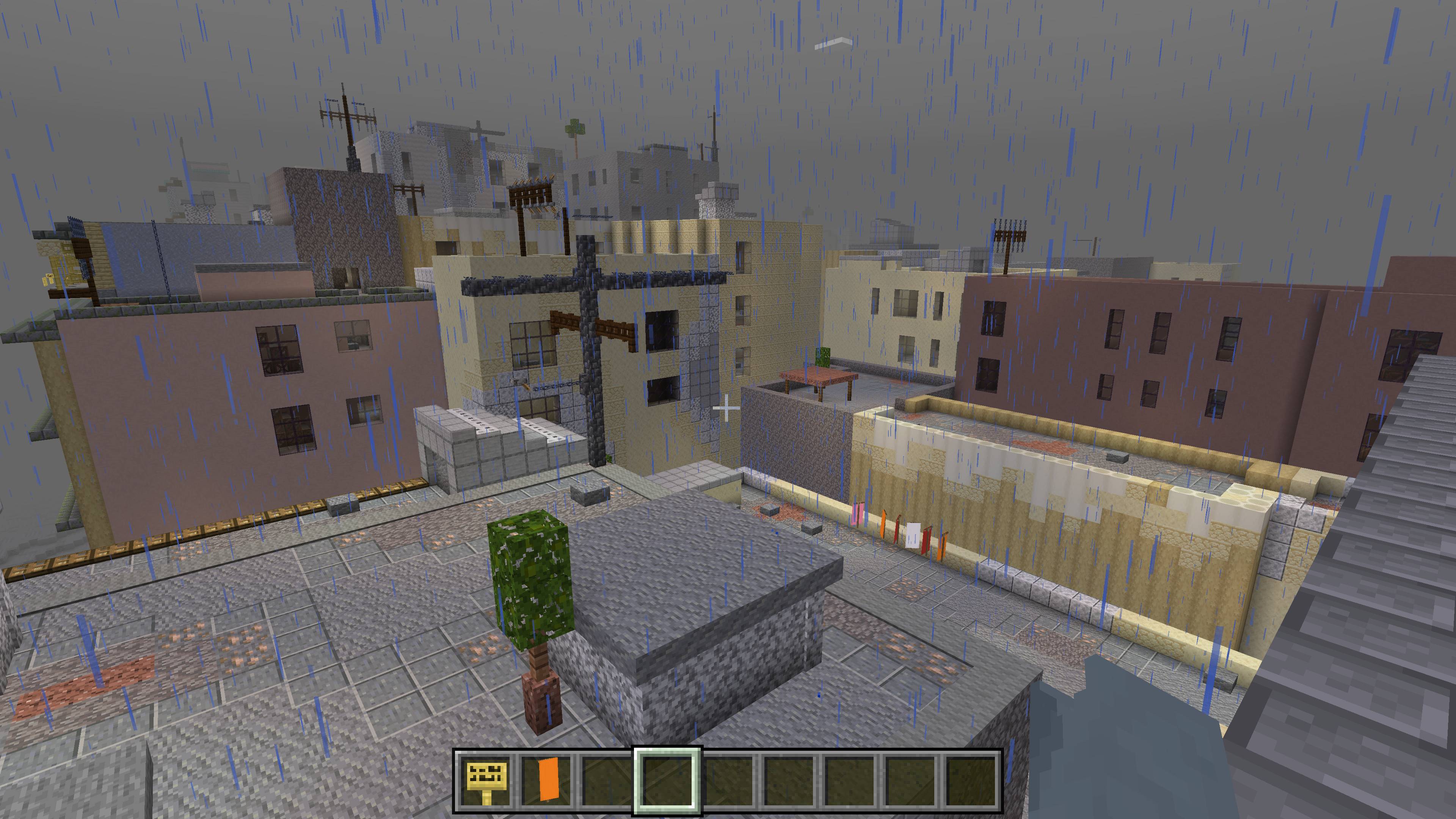 Kowloon Walled City recreated in Minecraft