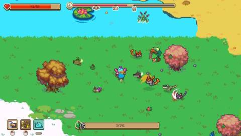 After 2 hours playing this Spore-inspired roguelike, I’ve evolved into the best possible animal: a giant cow that grows apples on its bottom