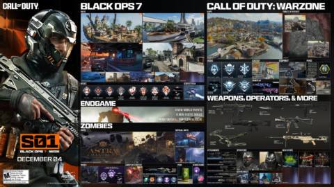 Black Ops 7 Season 1 release date and roadmap