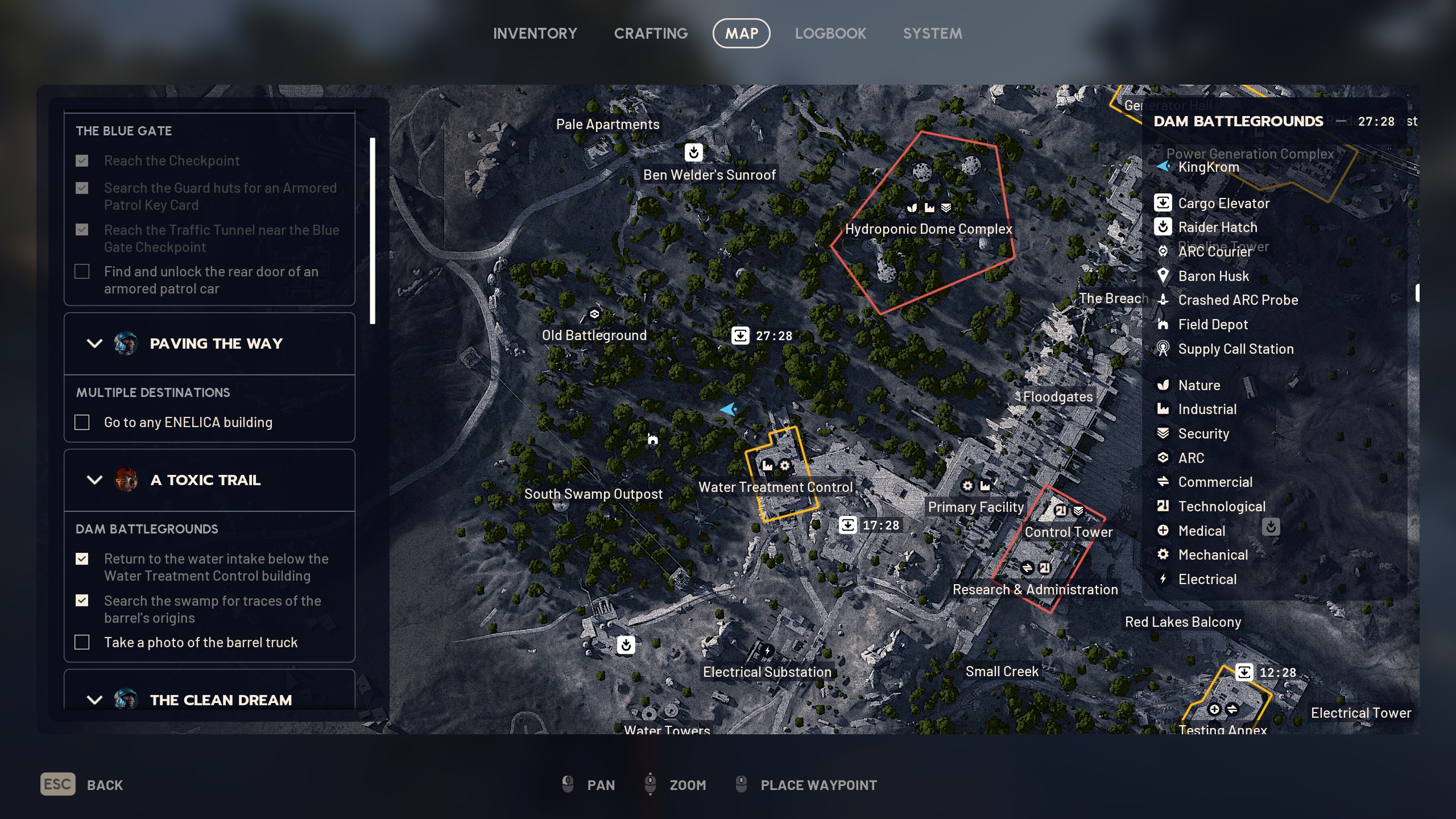 Arc Raiders A Toxic Trail - Truck location