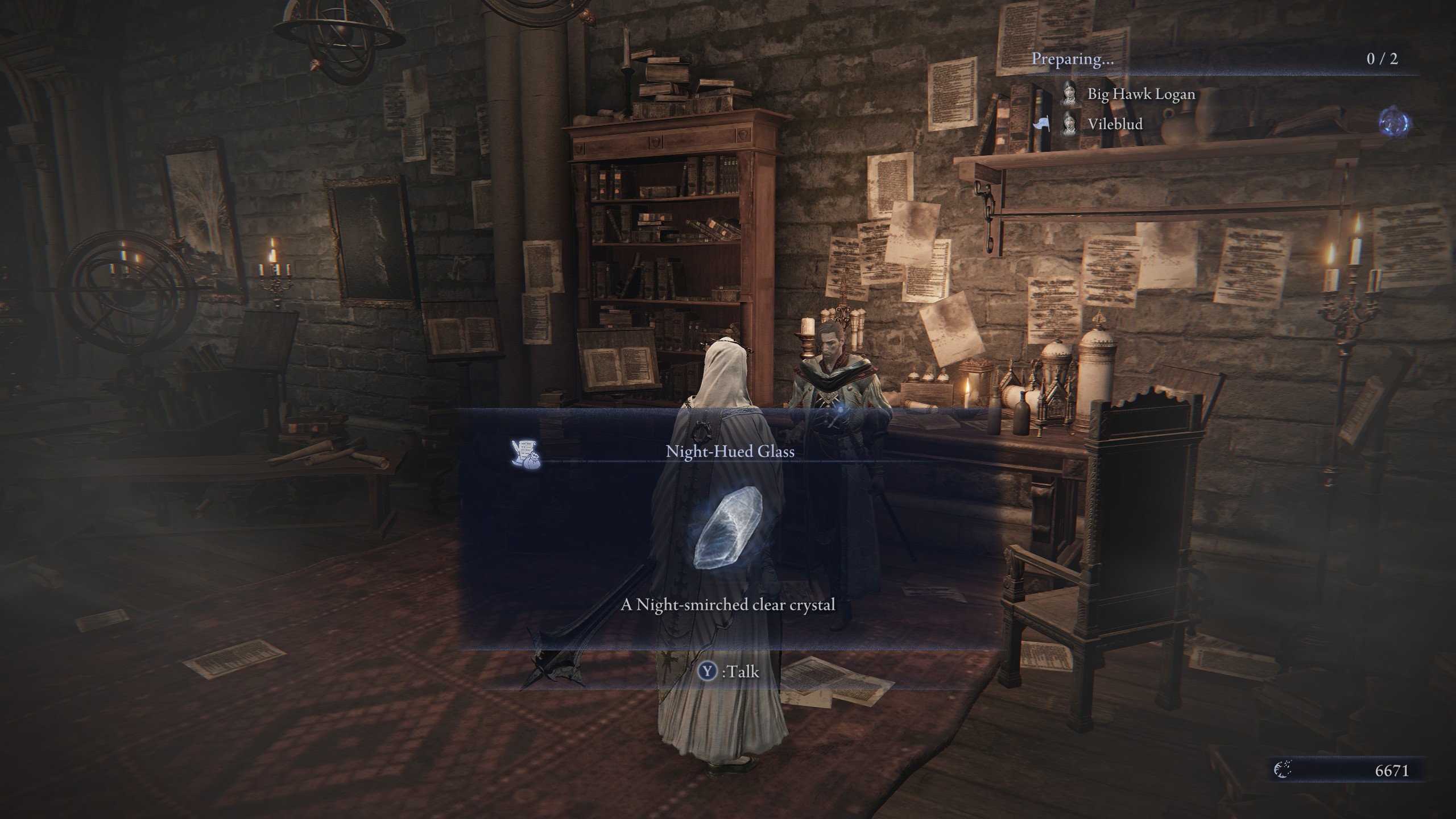 Elden Ring Nightreign Undertaker - Night Hued Glass