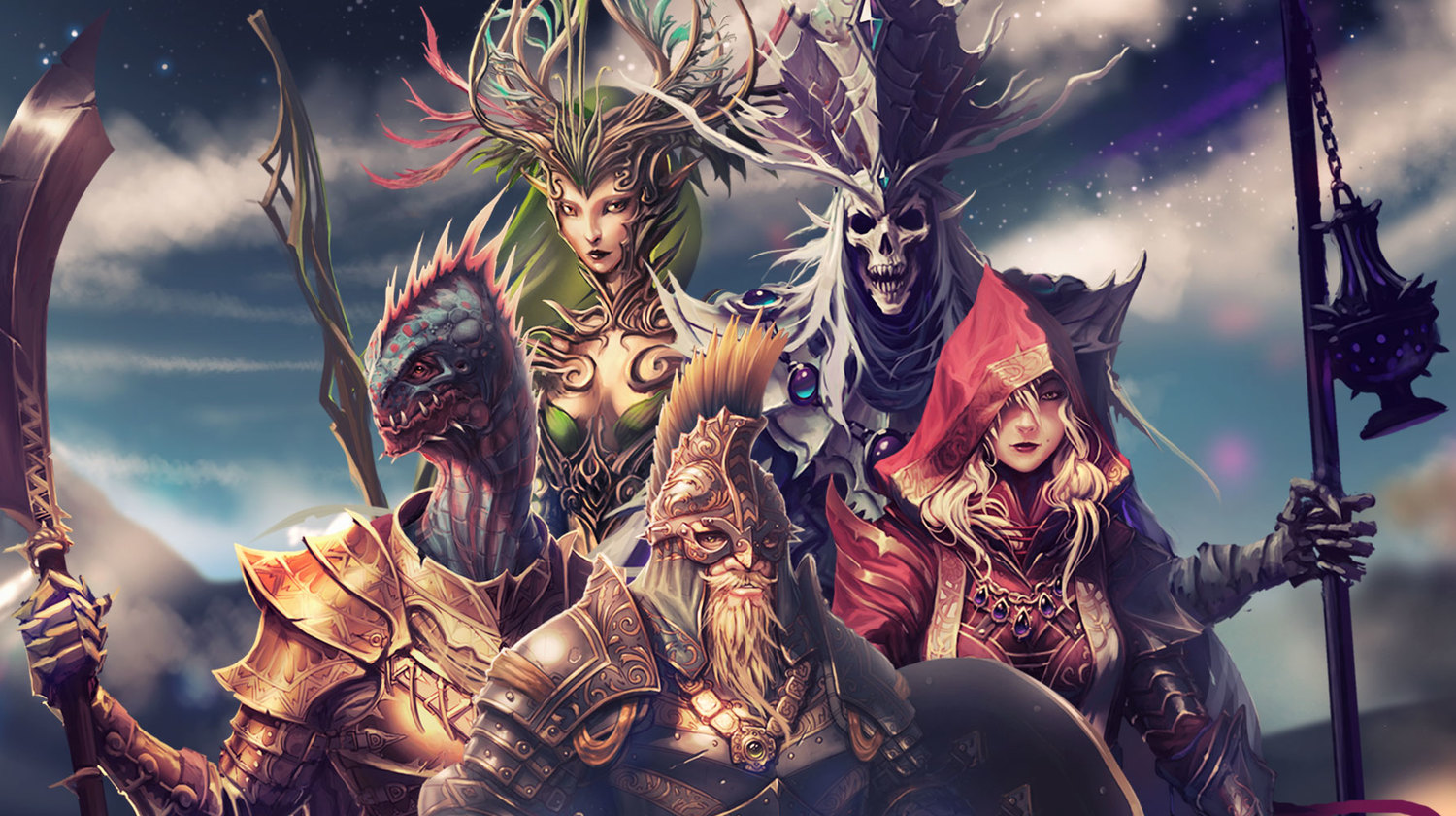 The main characters of Divinity: Original Sin 2.