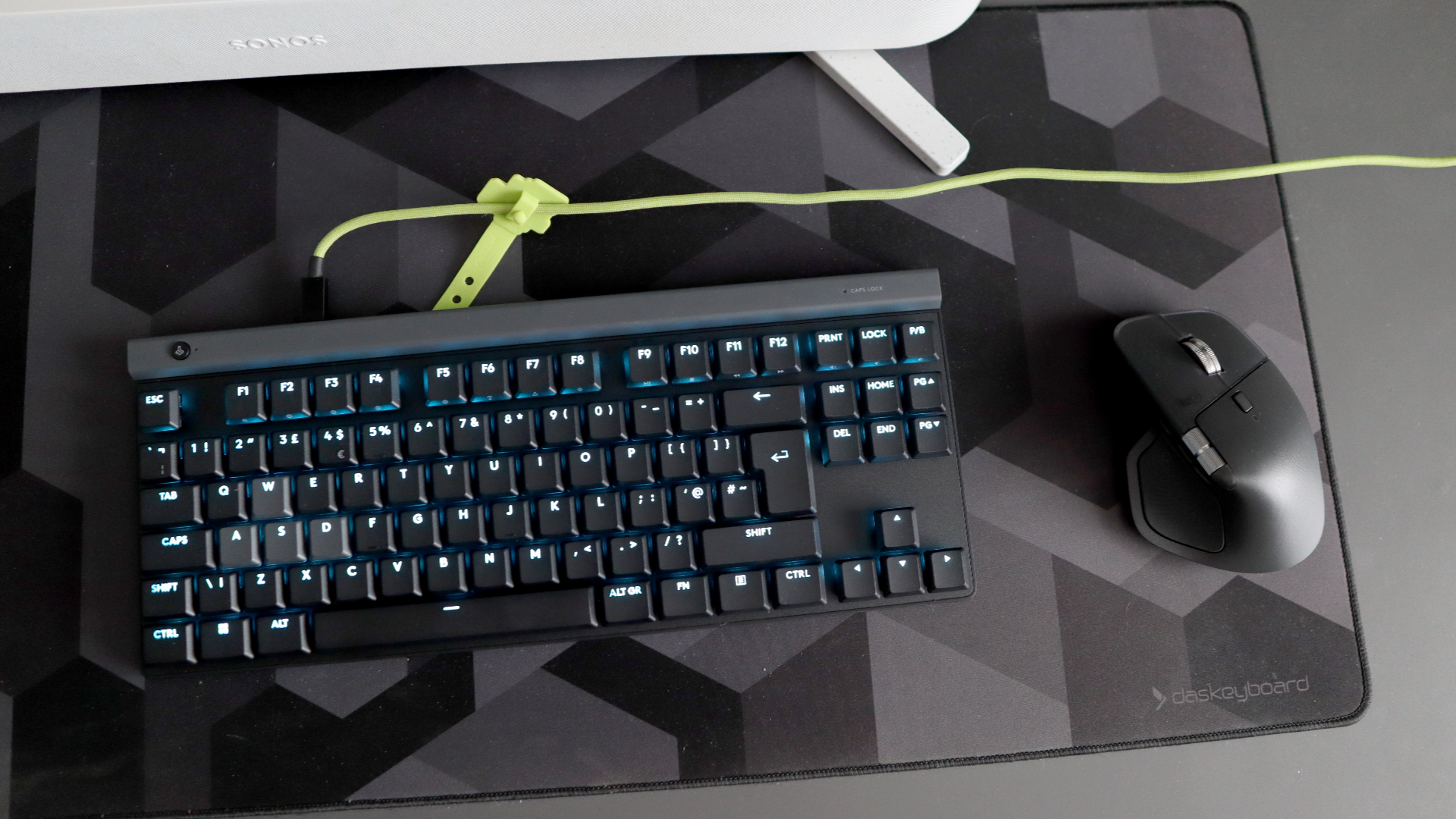 A photo of the Logitech G515 Rapid TKL gaming keyboard