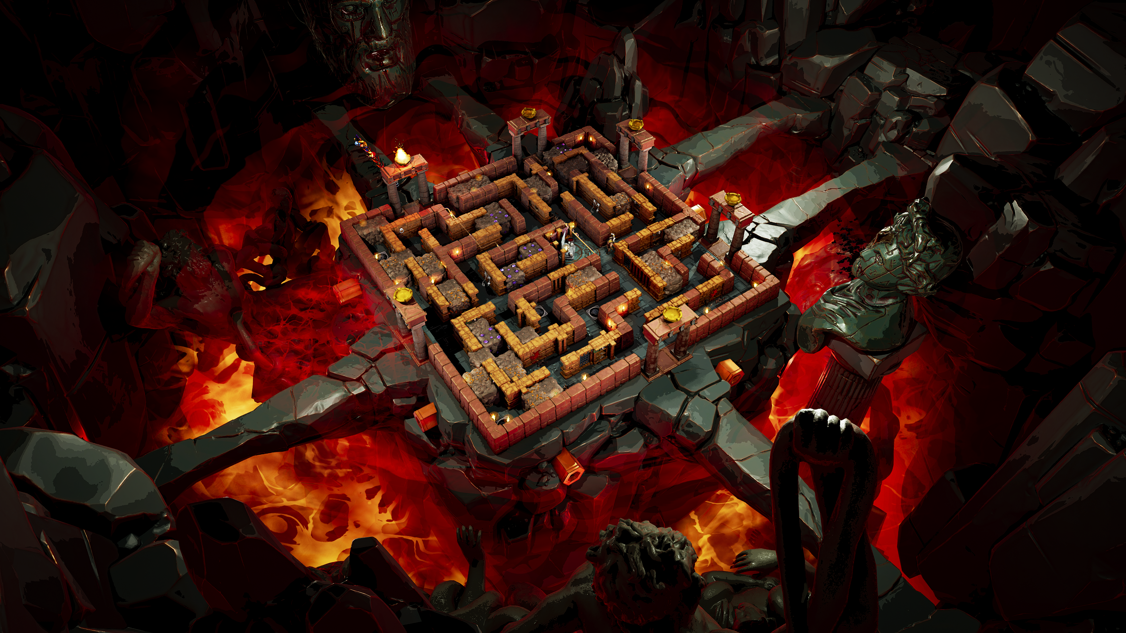 Minos maze building PC game