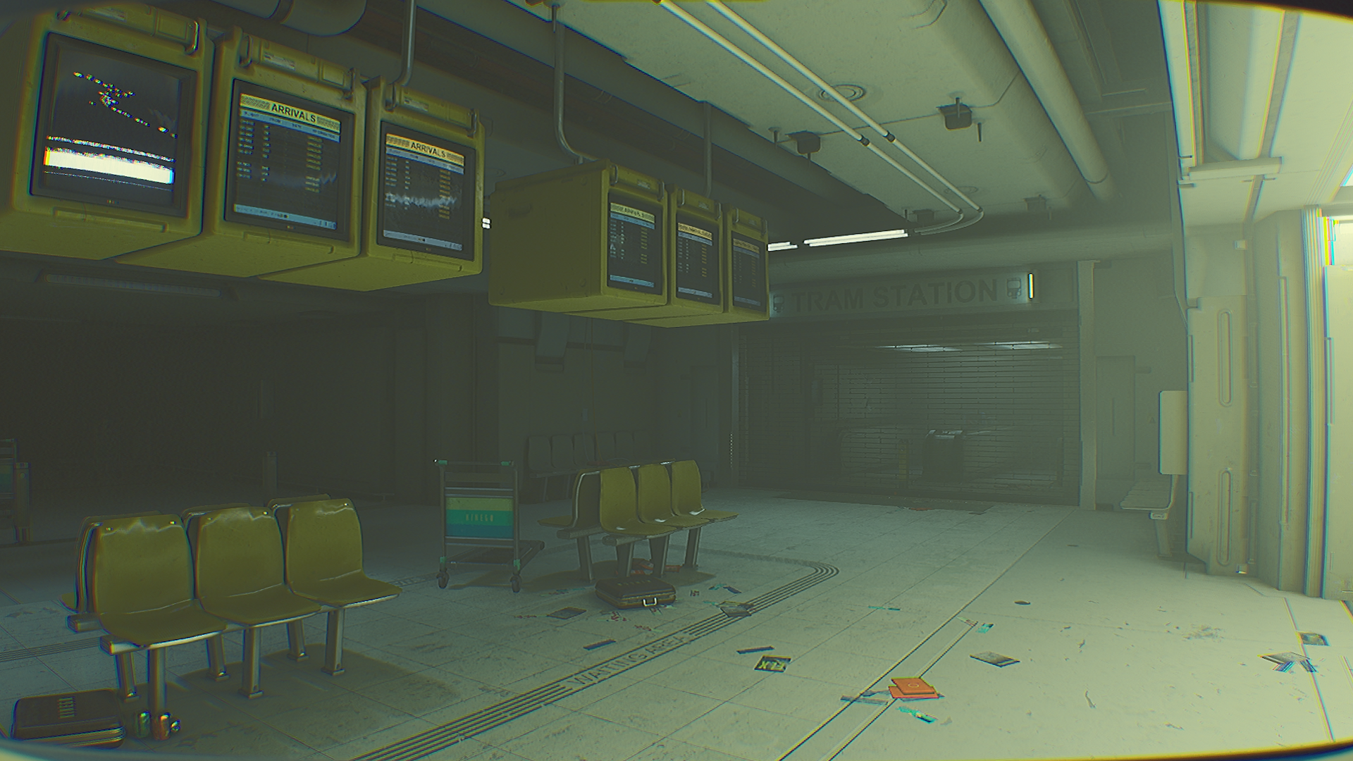 Routine sci-fi horror game