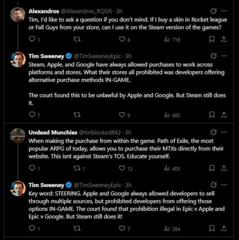 Epic Games boss Tim Sweeney voices support for $900 million Steam lawsuit: ‘Valve is the only major store still holding onto the payments tie and 30% junk fee’