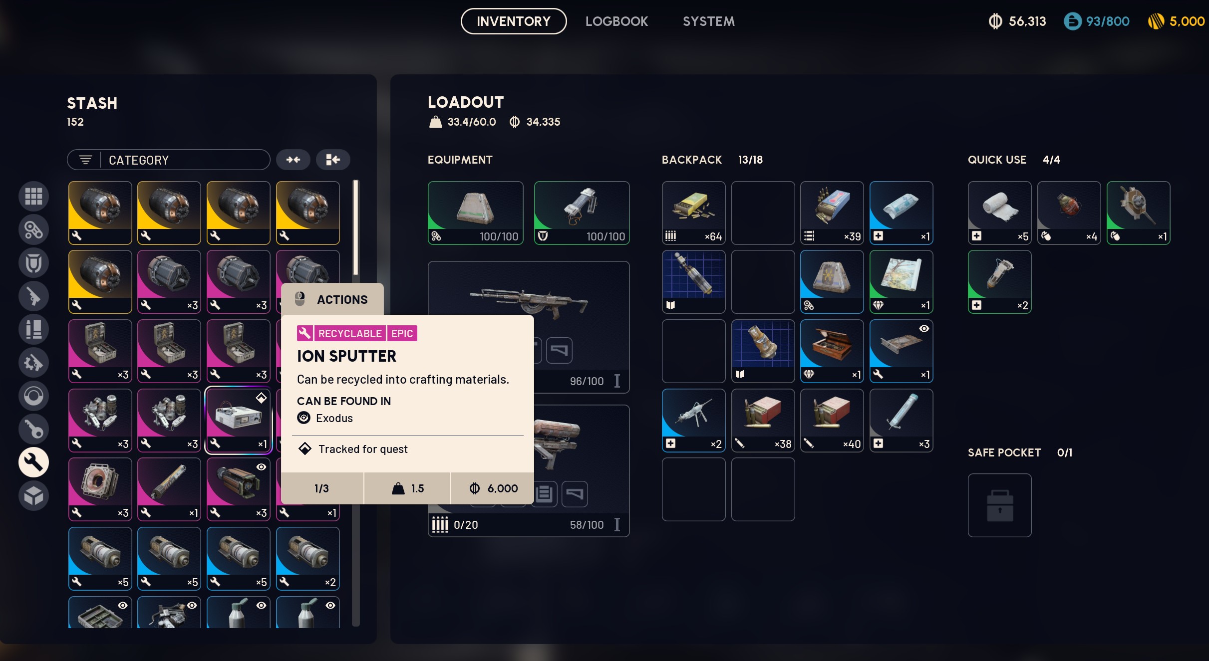 Arc Raiders With a View - Ion Sputter