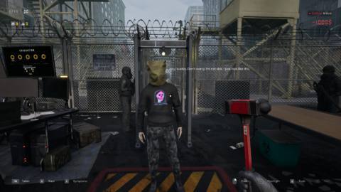 How to handle the skeleton survivor in Quarantine Zone when you meet them