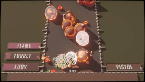 Keyboard is king in this game where you have to type words to do anything—yes, that includes trying to open the settings or start the damn thing