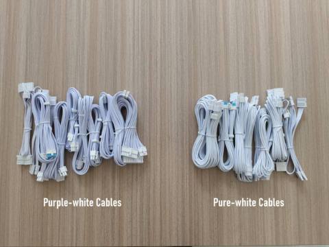 Lian Li offers purely aesthetic replacements for its white PSU power cables because they ‘carry a noticeable purple hue’