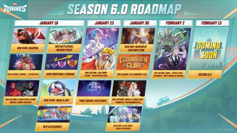 Marvel Rivals Season 6 release date, Deadpool abilities, and more