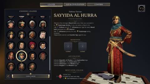 Moroccan pirate queen Sayyida al-Hurra was largely omitted from history books, but now she’s in Civilization 7 thanks to a professor’s curiosity and years of research