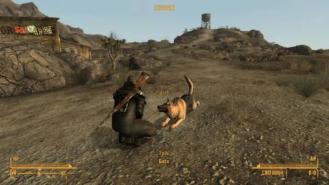 New Vegas modder fixes one of those glaring issues you’ll never un-see once you notice it: Your pooch pal doesn’t have a sneaking animation