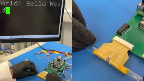 Scientists say they’ve developed transistor-dense, flexible fibre chips as thin as a human hair, which can survive ‘crushing by a container truck weighing 15